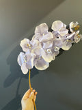 Lilac Large Phalaenopsis Orchid Artificial Flower (White) Silk wedding flower
