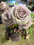 Lilac ROSE BUNCH With fillers