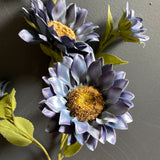 Single Spray Sunflower 🌻Blue WEDDING DECOR SUN FLOWER