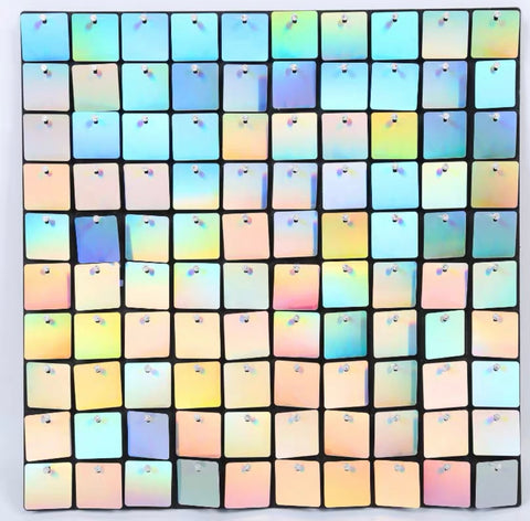 Sequin Backdrop Panel 12”x12” Multicolor Mat