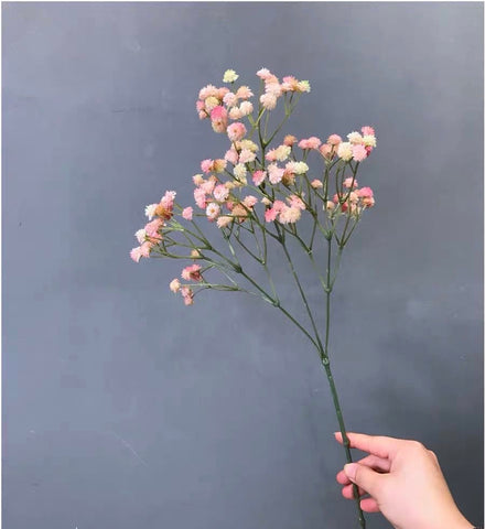 Pink Baby’s breath Gypsophilia PVC artificial flower