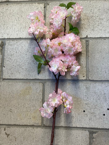 Artificial Cherry Blossom pink wedding decoration silk fake flower