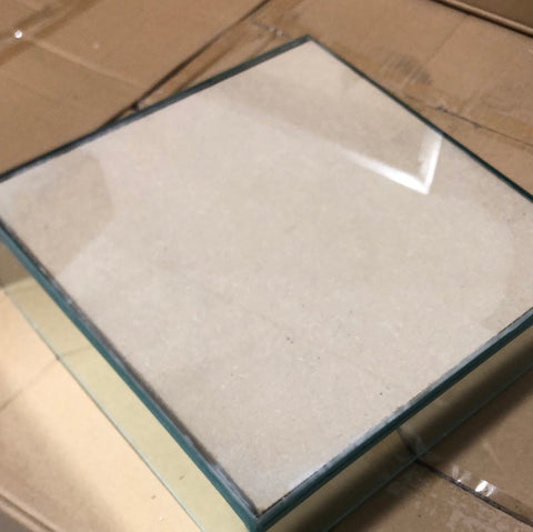 Mirror Riser Glassware Wholesale Wedding Centerpiece (12"x12"x4")