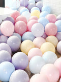 100 pcs Mix Pastel color double layer balloon baby shower double layer