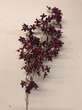 Burgundy clove Artificial flower wedding filler flower