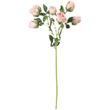 Dried Rose feel Artificial Single Stem Rose (pink)MOI2
