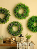 16” Artificial Greenery Wreath
