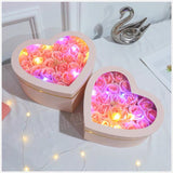 Set of 2 Heart Shaped box centerpiece For Flowers