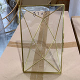 Geometric Gold Metal Photo Frame VR0008 8.3"x5"