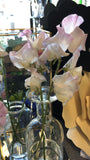6.7 lampwork small bud Glass Vase long neck shape - Richview Glass Wedding Supplies