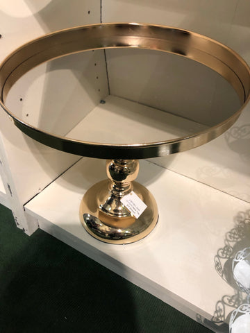Gold metal Cake Stand (S) For Sweet Table