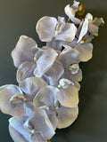 Lilac Large Phalaenopsis Orchid Artificial Flower (White) Silk wedding flower