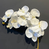 Large Phalaenopsis Orchid Artificial Flower (White) Silk wedding flower