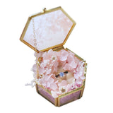 Geometric Hexagon Ring Box Jewelry Box (S) jewellery