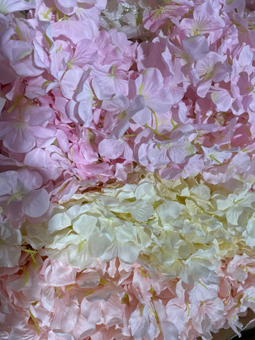 Blush Artificial Hydrangea Flower Garland