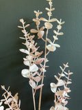 New real touch small Eucalyptus pink Single stem