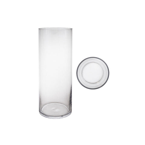 16”Hx4.8”D Clear Cylinder Vase