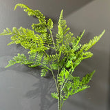 large Green lace fern spray for Wedding home decor (White) Greenery