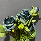 Dark Blue Spray American Rose