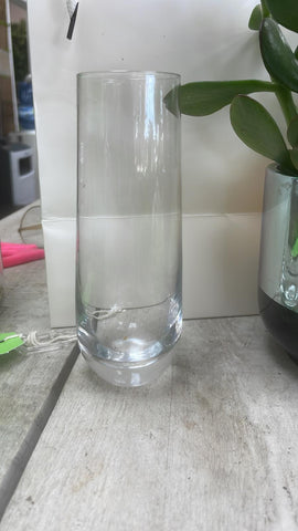 New Small Bud vase 6.5”Hx2.5” diameter