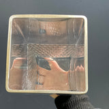 8” Honeycomb cube vase