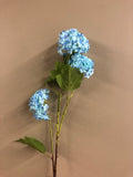 Snow ball blue flower Artificial Filler Flower