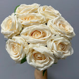 Bobi 9 head Champagne Rose bunch