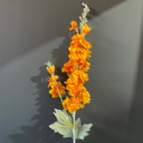 Artificial flower Delphinium (Orange)