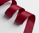 Matte Satin Ribbon 2.5cm/1” wide 100 yard (burgundy)