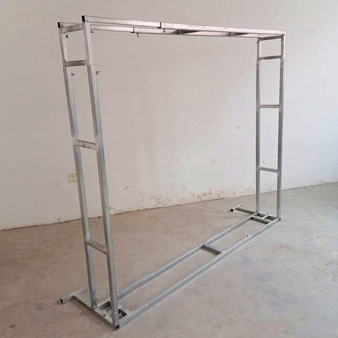 Metal Backdrop Stand Square Adjustable 5’-9’ size