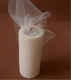 Roll of tulle mesh ( IVORY)