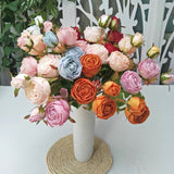 Single stem blush GEM rose spray