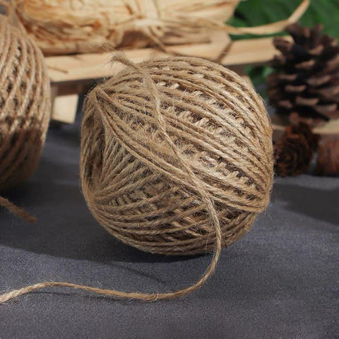 Jute Twine Burlap String Ball DIY Decor Material