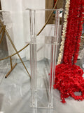 Four Pole Centerpiece Acrylic stand 24”