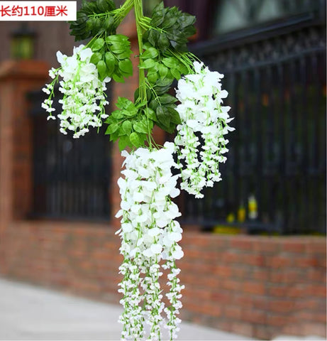 Hanging wisteria (White)-HAN1-1