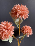 New Pink Sand Pom Artificial Filler Flower