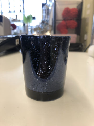 Navy blue Small Candle holder (votive)