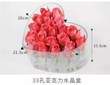 Heart shaped Acrylic box (S)