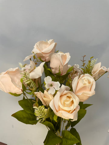 Blush Pink ROSE BUNCH With fillers pinky