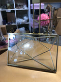 Geometric Gold Metal Photo Frame 4”x6”