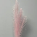 Pink artificial Pampas Grass Artificial Flower single stem