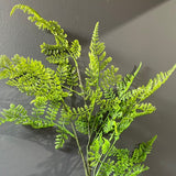large Green lace fern spray for Wedding home decor (White) Greenery