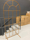 White French Door Backdrop Stand Round 7.5 feet/2.29 Meter tall