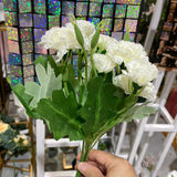 Mini Carnation bunch Cream Champagne