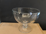 Glass Bowl Vase mv793-25 Pedestal 5”Hx6”D wedding centerpiece Compote