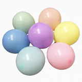 50 pcs White 5” single layer balloon baby shower