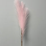 Pink artificial Pampas Grass Artificial Flower single stem