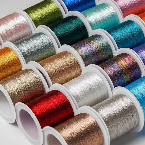 Silver thread DIY Decor Material Bridal Bouquet Price for per 22 meter roll (Gold)GOL2