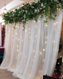 Warm White Curtain Backdrop Light with plug