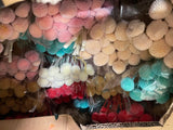 Preserved Tiffany Blue ball Pom Craspedia